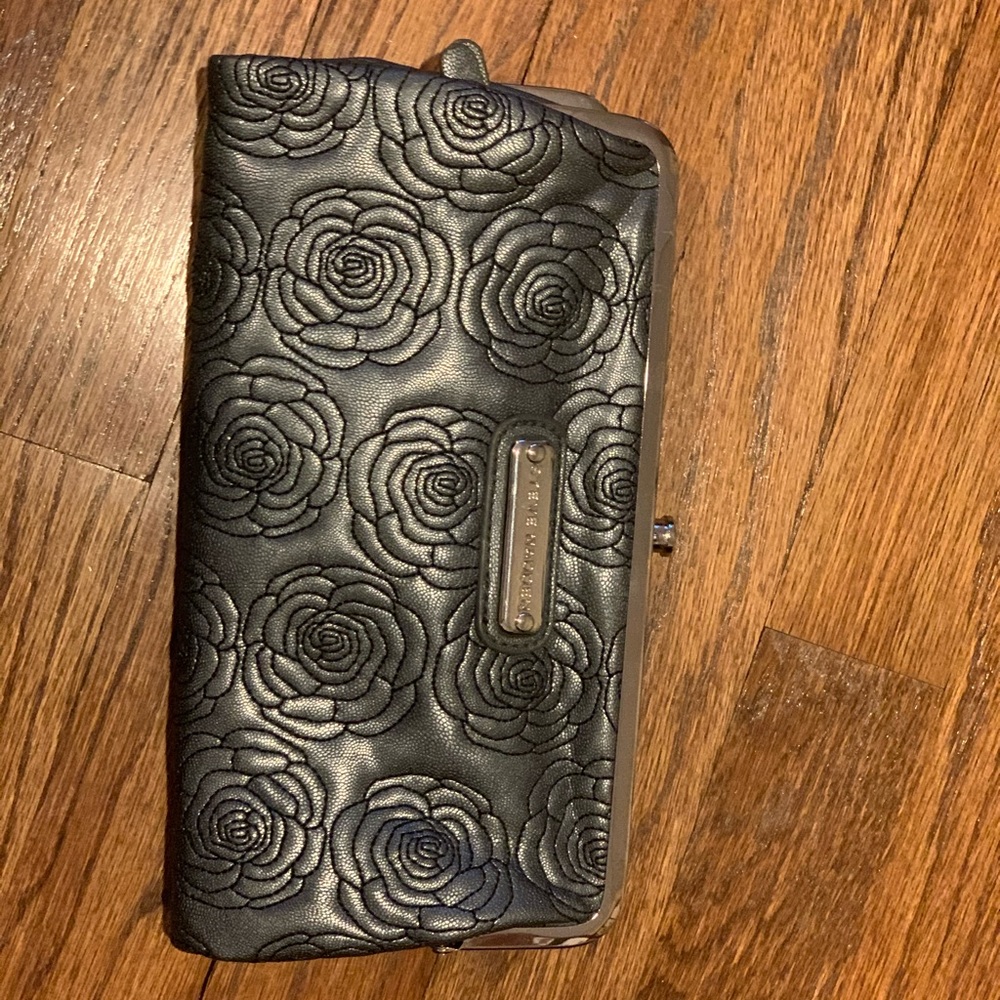 Gray Steve Madden clutch